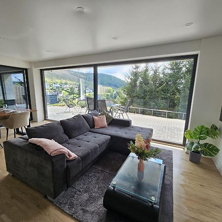 Stilvolle Wohnung Mit Blick Und Selbst-Check-In Bad Berleburg Exterior foto